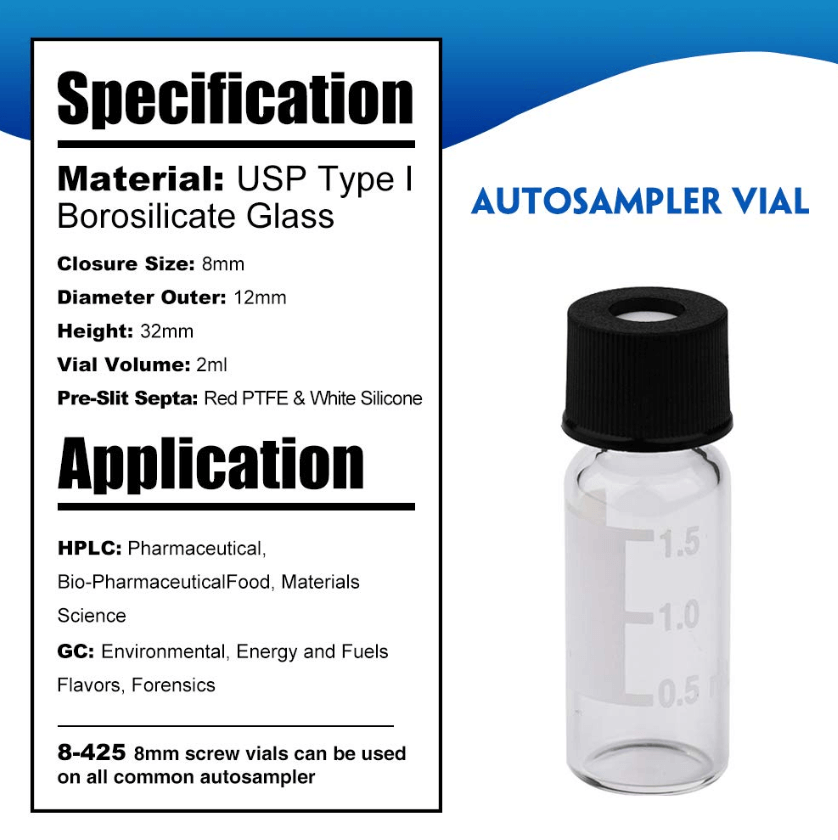 <h3>natural rubber autosampler sample vials borosilicate</h3>
